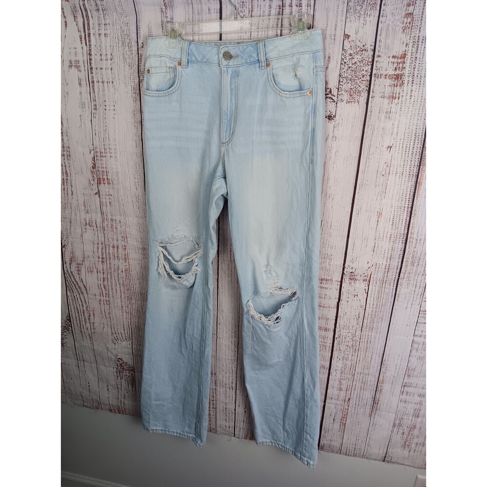 GARAGE 10008363107J 90's Straight Jeans Women's Size 3 Light Blue